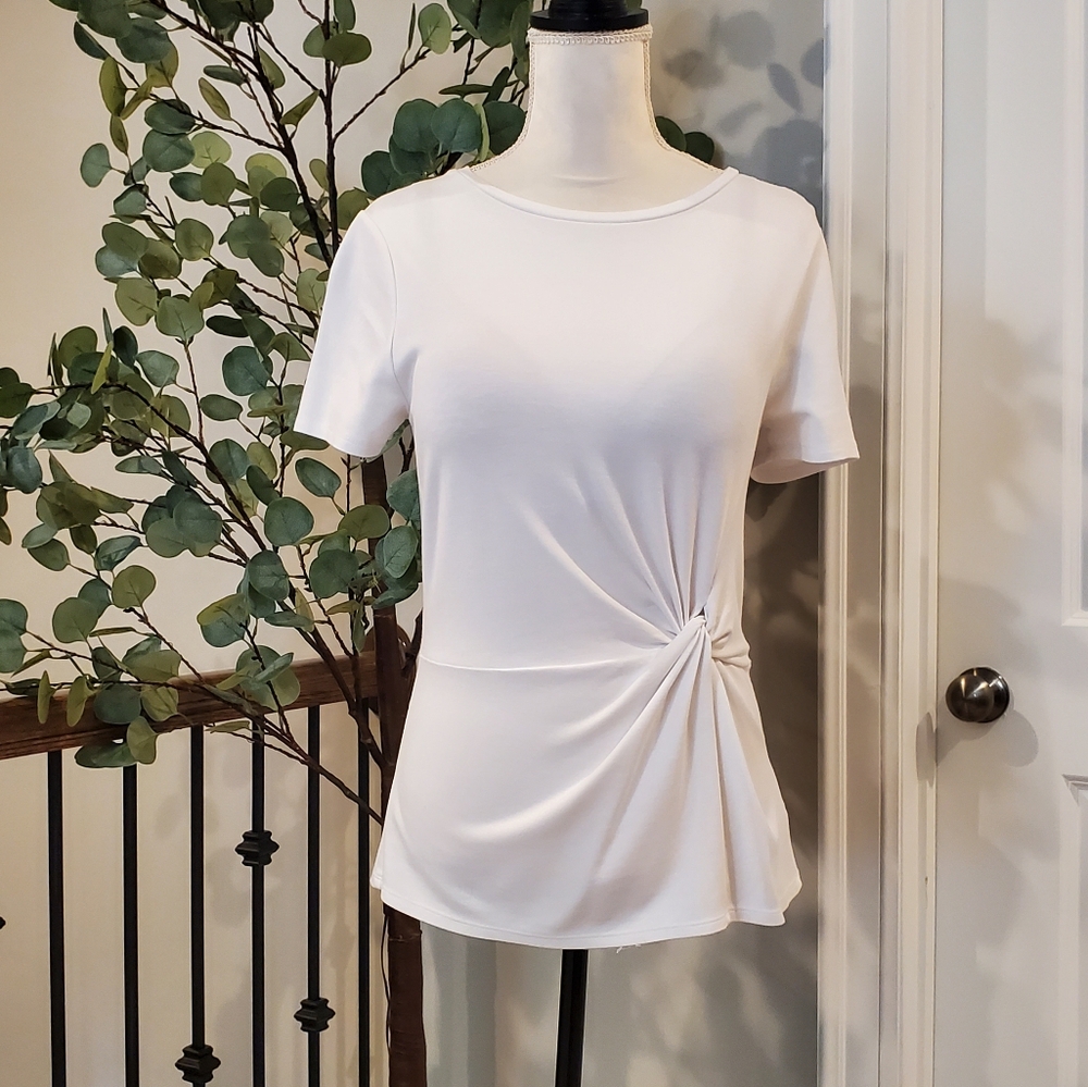 EXPRESS Elegant White Women's Top